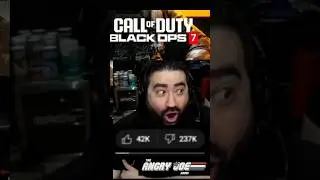 Реакция Angry Joe на негативные отзывы о трейлере Black Ops 7
