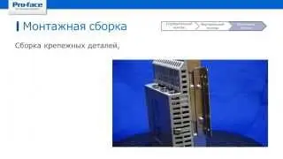 Монтируемые заподлицо модели HMI Pro-face серии GP4000