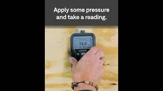 Test Plywood subfloors for moisture with the MEX5 and Pin-probe