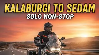 🏍️ Kalaburgi ➝ Sedam | Non-Stop Solo Ride | EP-1 🔥 @GaganMysteryRideDiaries
