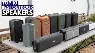 Best Outdoor Speakers 2026 - Top 10 Wireless & Waterproof Bluetooth Options
