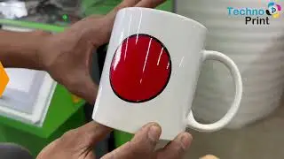 2 Colour Screen Printing Machine for Mug | SKR-600S Servo Model | Techno Print Pvt Ltd