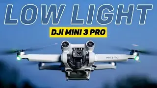 Тест и примеры производительности DJI Mini 3 Pro при слабом освещении