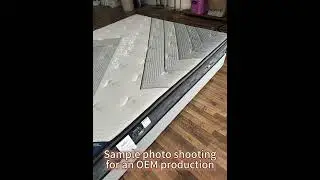 Sample photo shooting for an OEM production#Mattress  #hotelsupplies  #furniture #OEM #ODM  #bed