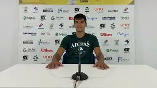 Francisco Rocha Press Conference &mdash; 1R Braga Open