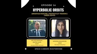 Ep. 16 Hyperbolic Orbits : Air Vice Marshal Deepak Gaur | Aerospace Medicine #fighterpilot #podcast
