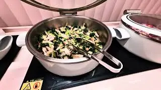 在古城住的酒店和酒店自助早餐 。