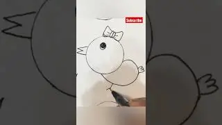 Let&rsquo;s draw circle animals 😍#shorts #viral #art #tutorial #simple #begginers #animals #circle #easy