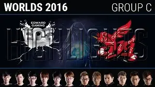 EDG vs AHQ Highlights, S6 World Championship 2016 Group D Day 2, Edward Gaming vs AHQ e Sports Club