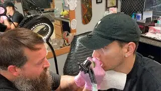 HE GOT MY NAME TATTOOED!