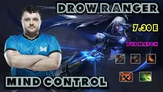Mind Control | Nigma Galaxy | Drow Ranger | Pub Match | 7.30 E | META | player view | full game
