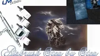 Airbrush Tutorial Stencil AS-022  