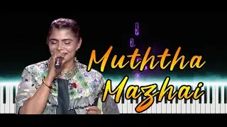 Muththa Mazhai | Thug Life | Kamal Haasan | STR | AR Rahman | Keyboard Cover Notes | Fernandez