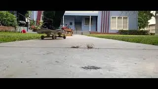Trash kick flip