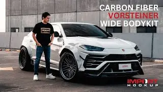 Lamborghini Urus With a Full Carbon Fiber Vorsteiner Wide Bodykit!