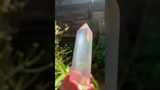 Polished A Grade Clear Girasol Quartz Crystal x 1 From Ambatondrazaka, Madagascar