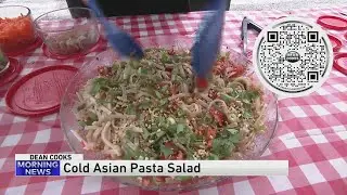 Dean cooks Cold Asian Pasta salad
