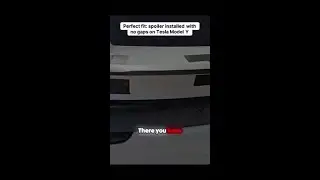 Perfect fit: spoiler installed with no gaps on Tesla Model Y Juniper🚗✨