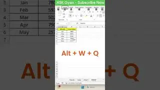 ZOOM Trick | Excel Shortcut | #excel #exceltips #excelhacks #exceltricks #ytshort #shortvideo #yt