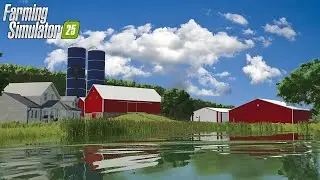 Я ПОСТРОИЛ АМЕРИКАНСКУЮ МОЛОЧНУЮ ФЕРМУ В FS25! | ОКРУГ РЭЙ, Миссури | FARMING SIMULATOR 25