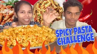 Spicy Pasta Challenge With My Brother😨 // Kishan Rone Laga