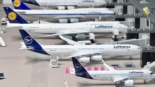 1:400 Scale Frankfurt Rhein Main Int'l Model Airport | UPD 11