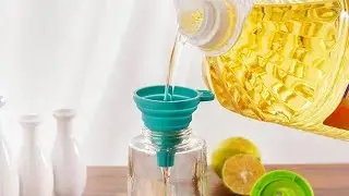 Foldable Funnel Silicone Collapsible Funnel