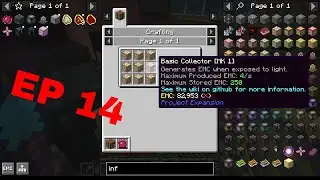 Let's Play Minecraft Java Mod Pack Survival: A ProjectE Superflat Challenge ep 114