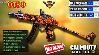 Best OTs 9 Gunsmith For COD Mobile // Fast ADS + No RECOIL // Call Of Duty: Mobile #codm