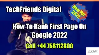 How To Rank First Page On Google 2022