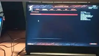aorus 15 9kf расширенный Биос/ advanced mode bios