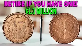 Most Valuable 2 Euro Cent Coins From Spain And Germany Worth Big Money - Euro Cent Coins To Look For