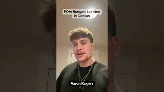 Rodgers to Cancun for the last time&hellip; #nfl #fyp #aaronrodgers #skits