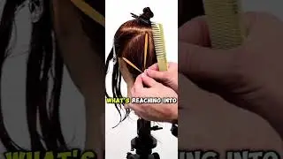 Cutting for Depth & Movement | Shortest Point at the Center #haircuttutorial #hairtok #depth