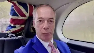 Farage reacts as Sunak goes soft on China.
