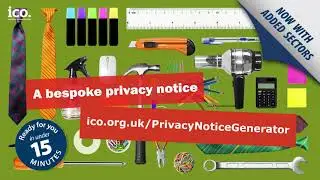 Privacy Notice Generator - how to use the tool