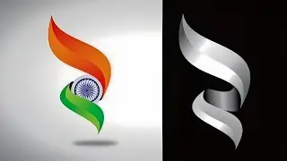indian flag design in coreldraw hindi
