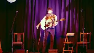 Scottish singer-songwriter Gav Cook 'Old Semeil' set at Glenbuchat Hall, Donside, Scotland