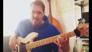 Moving (Supergrass) - Bass Cover
