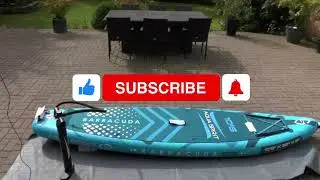 Unboxing & Setup Aqua Spirit Barracuda iSUP 2025