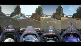 F1 2013 vs. F1 2012 vs. F1 2011 vs. F1 2010 Graphics & Sound Comparison