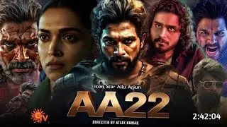 Allu Arjun ka AA22 full movie Hindi dubbed | New update | Allu Arjun | South movies review aa22 
