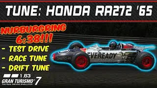 GT7 &mdash; настройка: Honda RA272 '65 &mdash; Gran Turismo 7 &mdash; 1,63