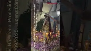 Nuestro Padre Jes&uacute;s Nazareno, Se&ntilde;or de Lucena. Procesi&oacute;n Magna Pasionista 27/09/25. Lucena C&oacute;rdoba