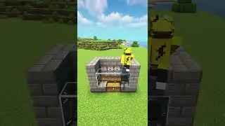 Minecraft Easy Automatic Cow Farm 1.20 (Unlimited Steak and Leather!) #shorts
