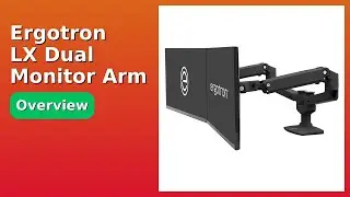 REVIEW (2025): Ergotron LX Dual Monitor Arm. Features.