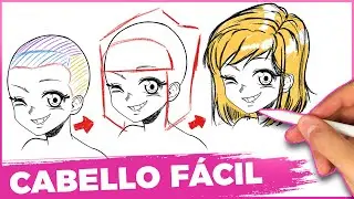 4 TRUCOS para DIBUJAR CABELLO FÁCIL ✨ | Why So Gurin
