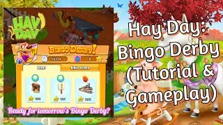 Hay Day: How to Play the Bingo Derby? (Tutorial & Gameplay)