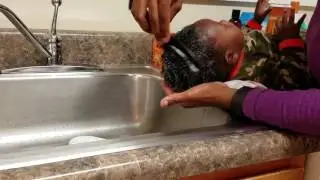 My 4-Month-Old's Wash Day Routine