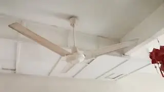 NEMC industrial ceiling fan speed 3 test (video testing1)